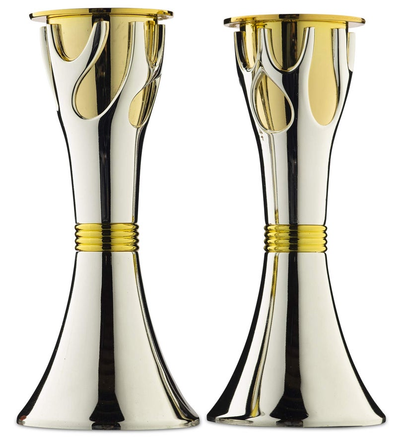 Rite Lite Tree of Lifeâ„¢ Luxury Candlestick Set Beautiful Shabbat Candle holder 4" - Image 2
